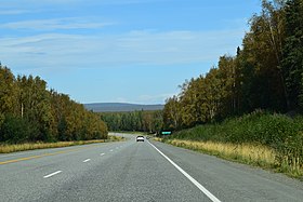 Along the AK-3 in Houston, approaching intersection with Cheri Lake Road.jpg