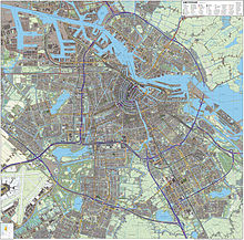 Amsterdam, Plan Zuid (in the middle of the map) Amsterdam-topografie.jpg
