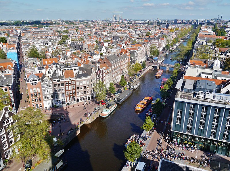 File:Amsterdam Westerkerk Blick vom Turm 15.jpg