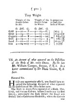 Миниатюра для Файл:An Account of what Appeared on the Dissection of the Body of Mr. - Dove. By the Late Mr. William Cowper, Surgeon, F. R. S. In a Letter Communicated by Dr. Hans Sloane, R. S. Secr. (IA jstor-103160).pdf