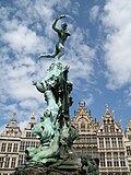 Jef Lambeaux (date unknown): Fountain of Brabo, Antwerp.