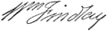 Appletons' Findlay William signature.png