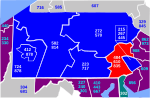 Area codes 610 and 484