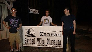 <span class="mw-page-title-main">Kansas Barbed Wire Museum</span> Museum in La Crosse, Kansas