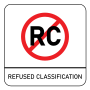 Australian Classification Refused Classification (RC).svg