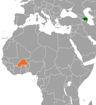 <span class="mw-page-title-main">Azerbaijan–Burkina Faso relations</span> Bilateral relations