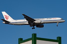 中国国际货运航空的波音757-2Z0SF於北京首都國際機場