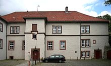 Die frühere Burg Gandersheim, heute Sitz des Amtsgerichts