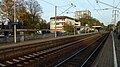 Haltepunkt Nürnberg-Laufamholz, Blick auf den Bahnsteig Richtung Nürnberg Hbf