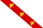 Flagge des Fürstentums Elba, 1814–1815