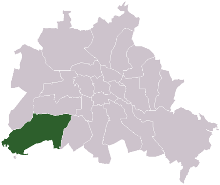 Berliner Bezirk Zehlendorf vor 2001