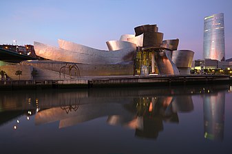 Guggenheim Museum (Bilbao, Spain), opened in 1997, by Frank Gehry[247]