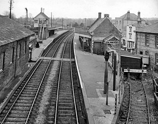 Blandford Forum railway station Disused railway station in North Dorset, England