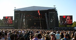 Blue Öyster Cult performing at the Sweden Rock Festival, 2008