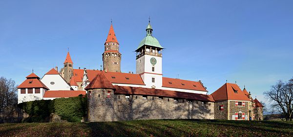 Castle Bouzov, Moravia