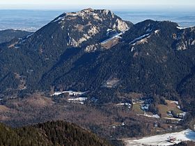 De Breitenstein gezien vanuit het zuiden