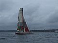 Les Tonnerres de Brest 2012, le 13 juillet 2012 : Le Prince de Bretagne sous voile, en rade de Brest