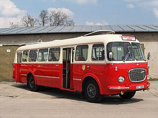 Škoda 706 RTO Urban bus produced by bus manufacturers Karosa and Škoda