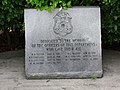 Brunswick Police Department, Officers memorial.JPG