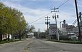 Looking south in downtown w:Brussels, Wisconsin. Template:Commonist