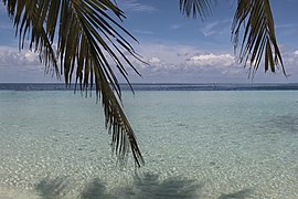 Buiobuione Spiaggia all'interno di una isola disabitata dell'atollo di Kaafu al largo di Maafushi.jpg