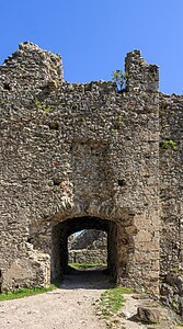 New main castle portal Hohenfreyberg Castle Bavaria Germany