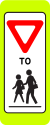 Canada School Crosswalk Median Sign (English).svg