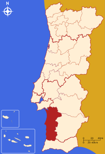 Alentejo Litoral Intermunicipal community in Alentejo, Portugal