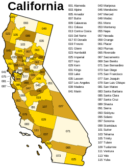 California county map legend.svg