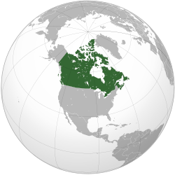 Location of Kanada