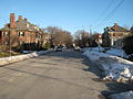 A view down Carroll Street in the West End