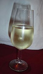 Glass of catavino (Sherry).