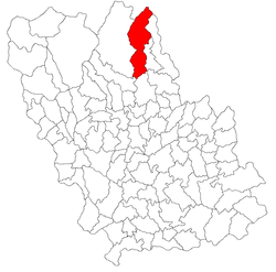 Location of Cerașu