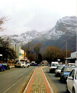 <span class="mw-page-title-main">Ceres, South Africa</span> Place in Western Cape, South Africa