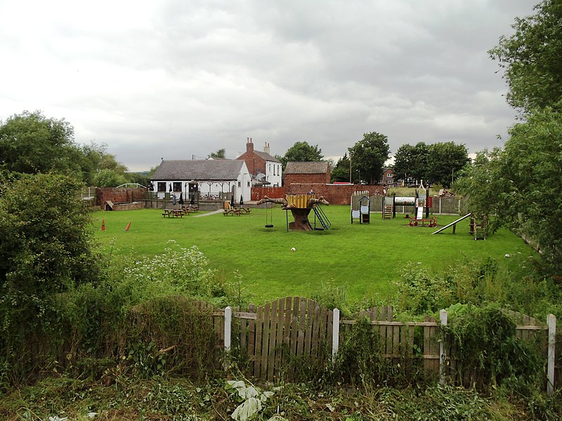 File:Children's play area, Boat Inn, Allerton Bywater - geograph.org.uk - 3021728.jpg