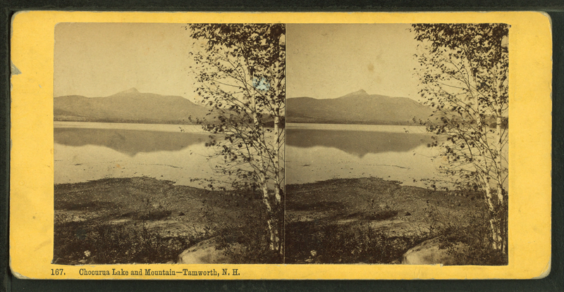 File:Chocorua Lake and Mountain, Tamworth, N.H, from Robert N. Dennis collection of stereoscopic views 2.png