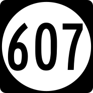 Circle sign 607