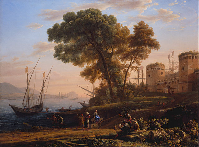 An Artist Studying from Nature by Claude Lorrain 1639