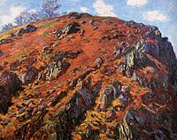 Study of Rocks; Creuse (also known as Le Bloc) Claude Monet - Le Bloc.jpg