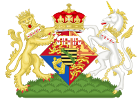 Coat of Arms of Maud of Wales.svg