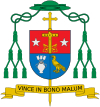 Coat of arms of Bishop Gabriel Antonio Camilo Gonzalez.svg