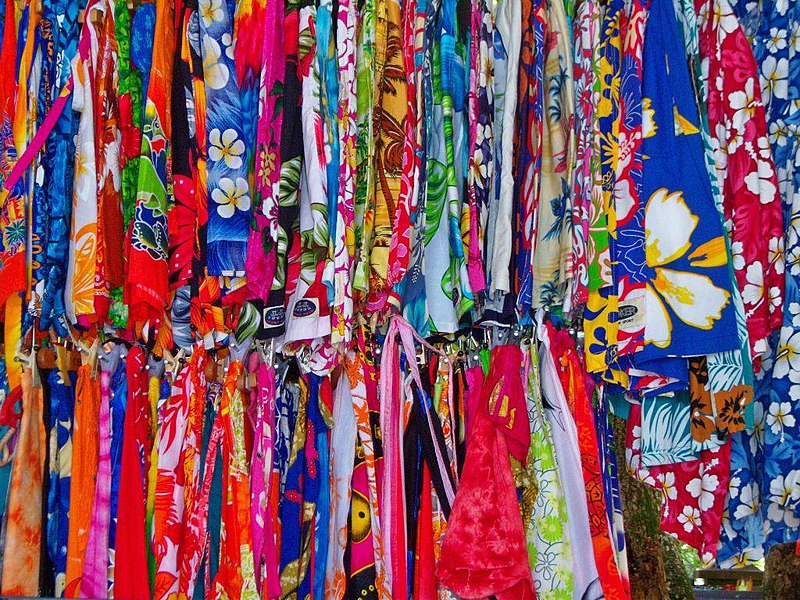 File:Colourful Skirts at Seychelles Market.jpg