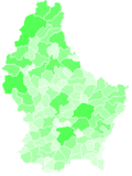 Thumbnail for List of communes of Luxembourg by area