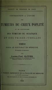 Thumbnail for File:Contribution à l'étude des tumeurs du creux poplité et en particulier des tumeurs du sciatique et des veines jumelles ... (IA b30579570).pdf