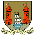 Escudo de armas de Cork (Irlanda ).svg