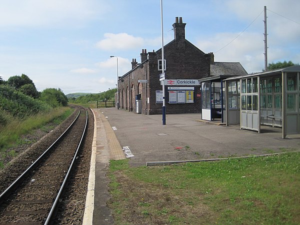 Corkickle railway station