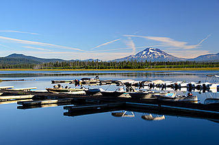 <span class="mw-page-title-main">Crane Prairie Reservoir</span> Body of water