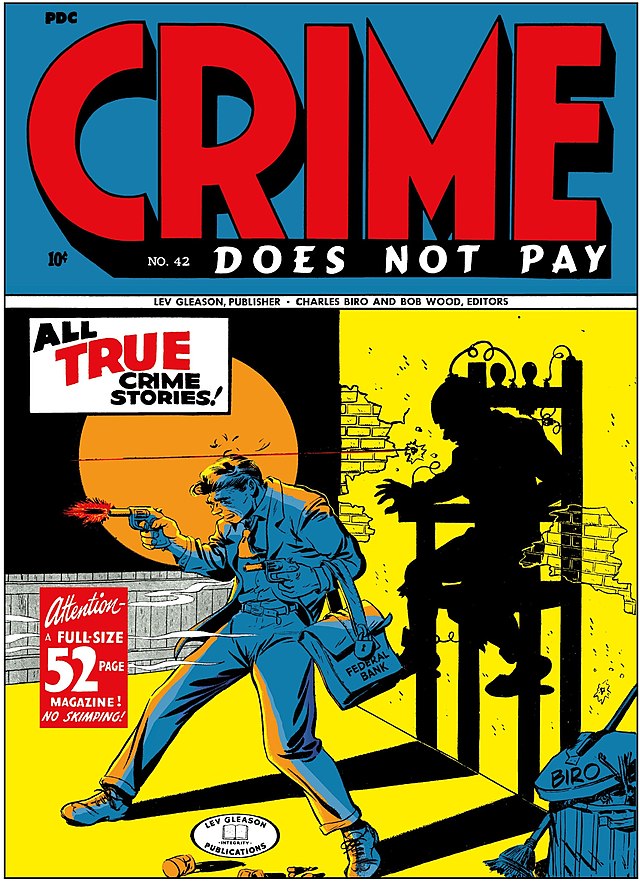 Crime comics photo