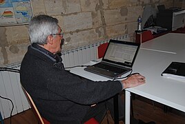 L'atelier création de la page de la Cité du Vin