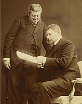 Dreyfus's defense in Rennes: Edgar Demange and Fernand Labori Demange Labori.jpg